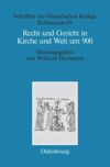 book: Recht und Gericht in Kirche und Welt um 900