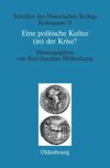 book: Eine politische Kultur (in) der Krise?