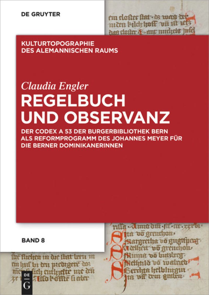 book: Regelbuch und Observanz
