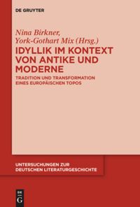 book: Idyllik im Kontext von Antike und Moderne