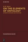 book: On the Elements of Ontology