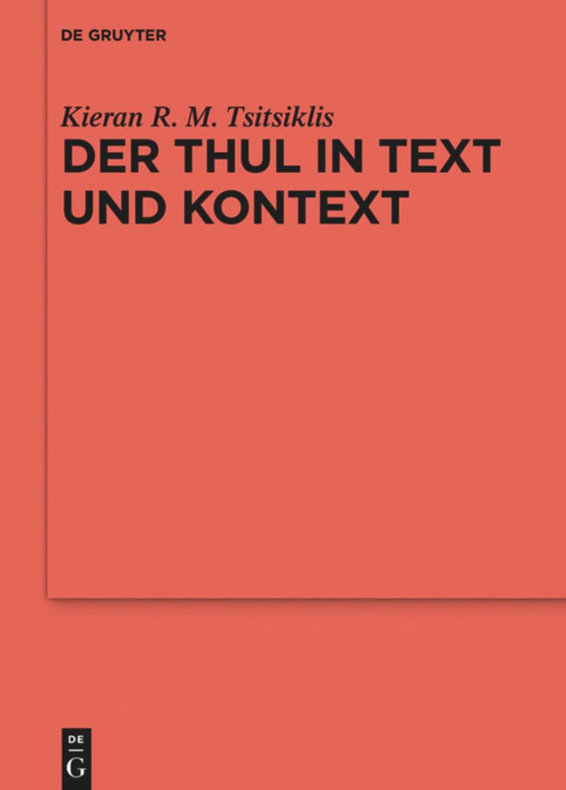 book: Der Thul in Text und Kontext