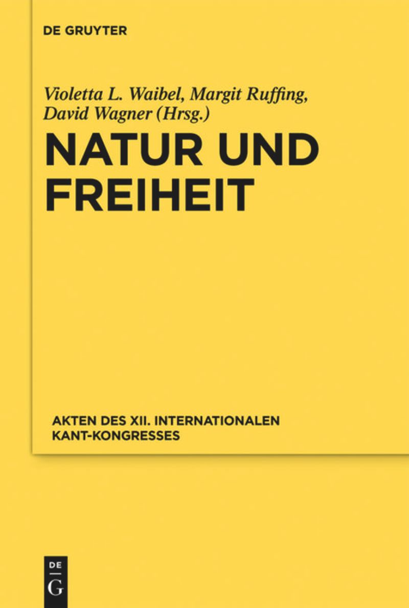 book: Natur und Freiheit