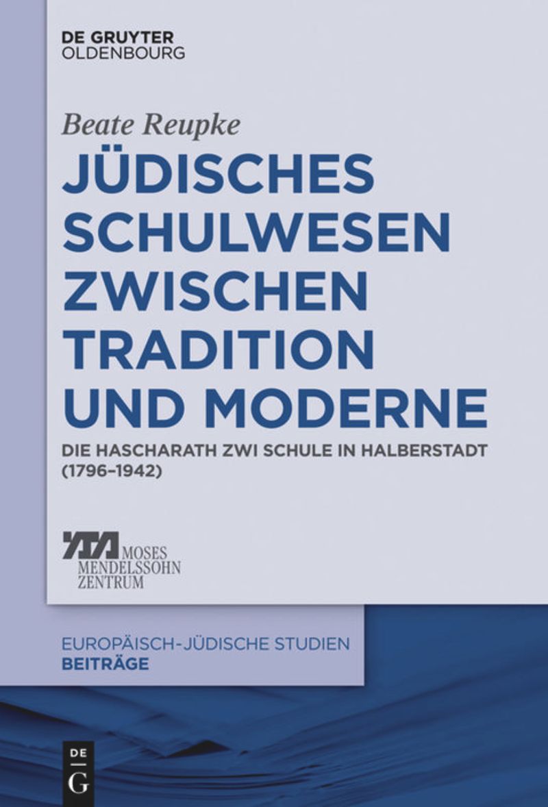 book: Jüdisches Schulwesen zwischen Tradition und Moderne