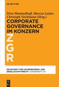 book: Corporate Governance im grenzüberschreitenden Konzern
