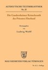 book: Die Gandersheimer Reimchronik
