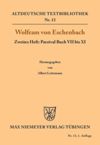 book: Parzival Buch VII bis XI