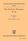 book: Der deutsche Abrogans