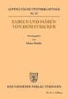 book: Fabeln und Mären von dem Stricker