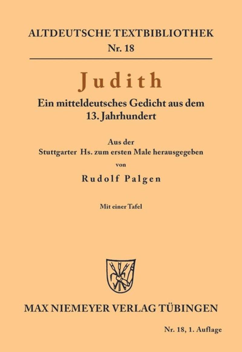 book: Judith