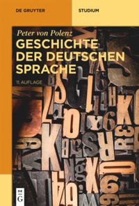book: Geschichte der deutschen Sprache