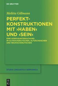 book: Perfektkonstruktionen mit ›haben‹ und ›sein‹