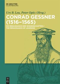 book: Conrad Gessner (1516-1565)
