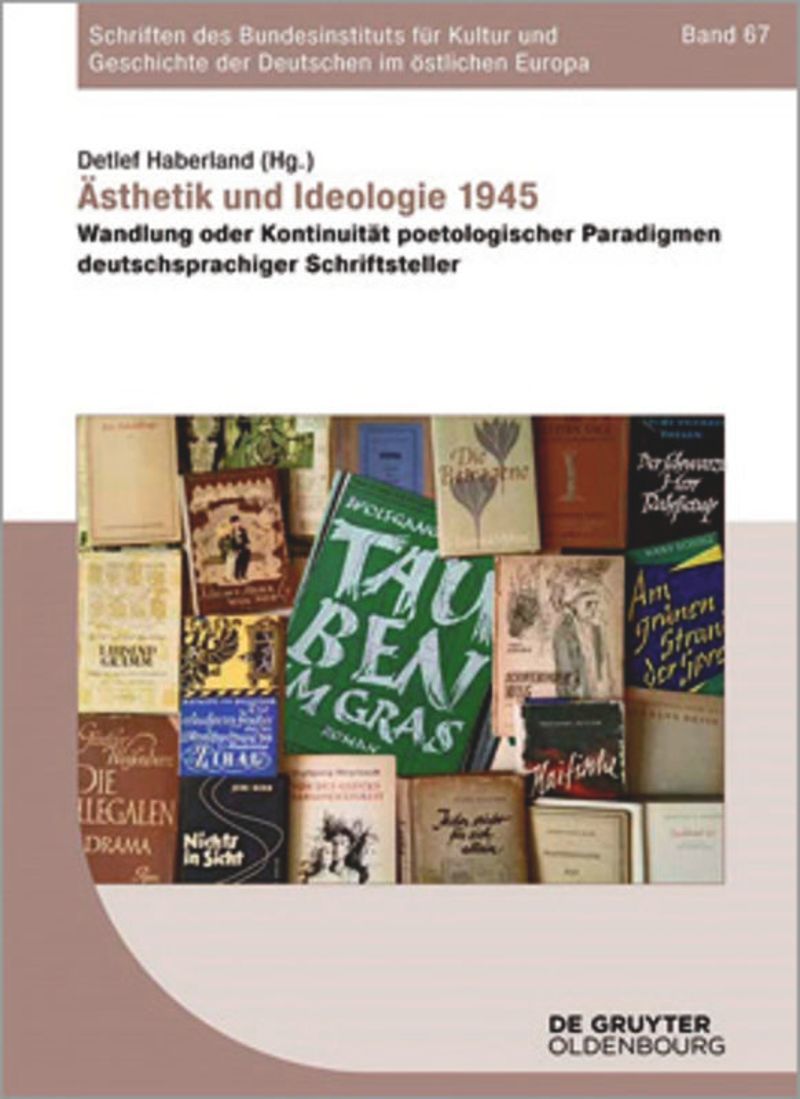 book: Ästhetik und Ideologie 1945