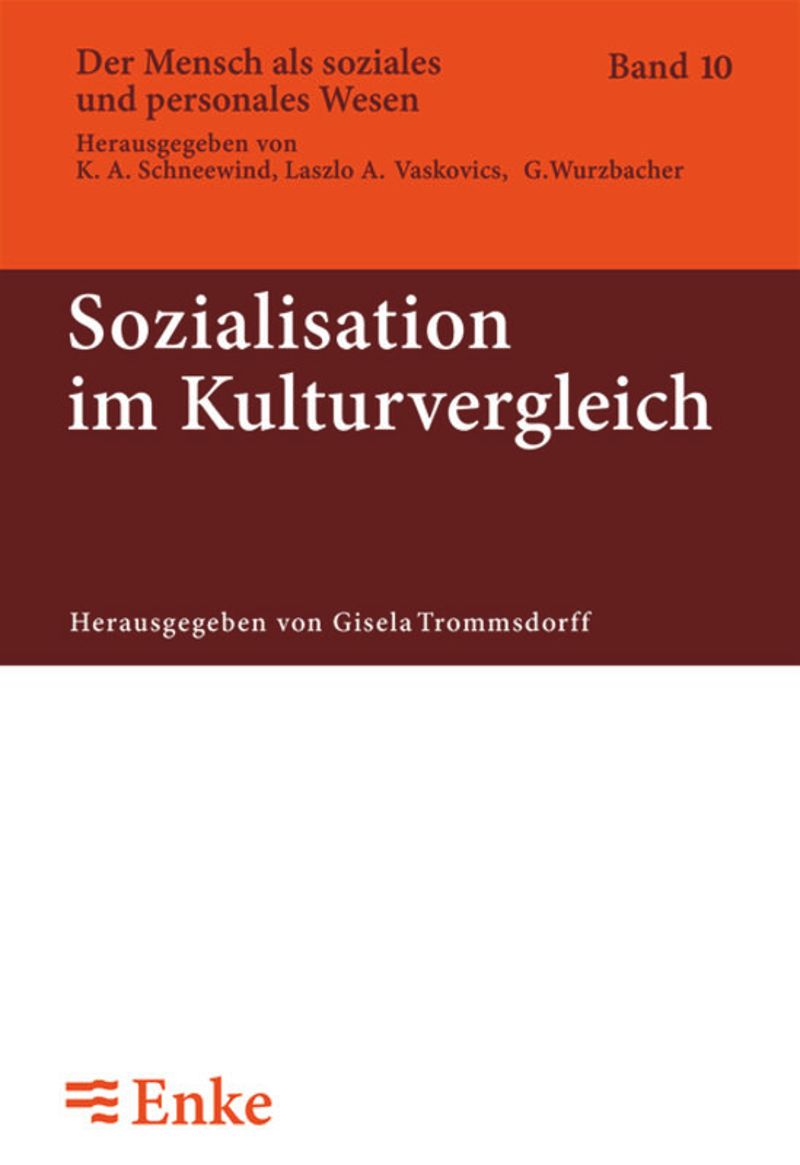 book: Sozialisation im Kulturvergleich