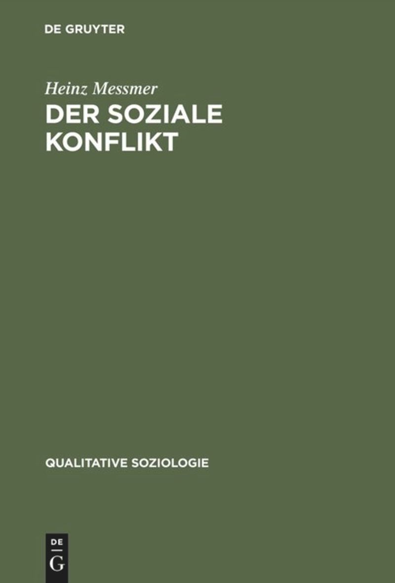 book: Der soziale Konflikt