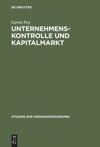 book: Unternehmenskontrolle und Kapitalmarkt