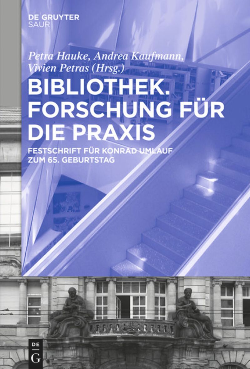 book: Bibliothek – Forschung für die Praxis