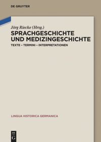 book: Sprachgeschichte und Medizingeschichte