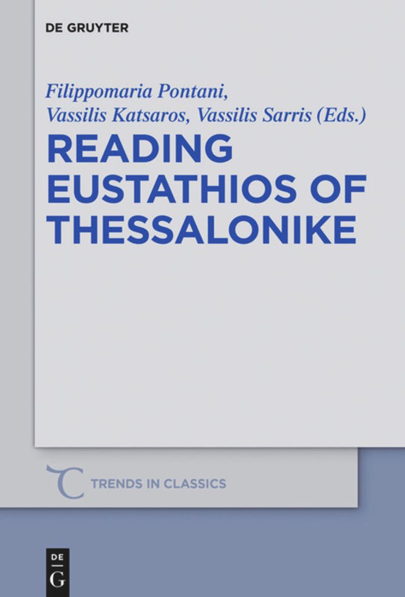book: Reading Eustathios of Thessalonike