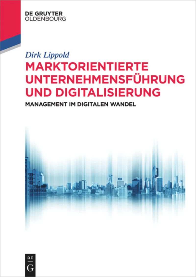 book: Marktorientierte Unternehmensführung und Digitalisierung
