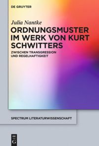 book: Ordnungsmuster im Werk von Kurt Schwitters