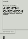 book: Anonymi Chronicon