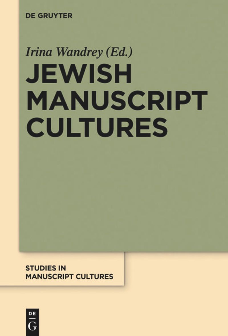 book: Jewish Manuscript Cultures