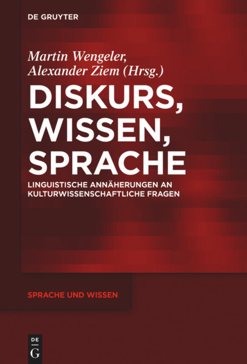 book: Diskurs, Wissen, Sprache