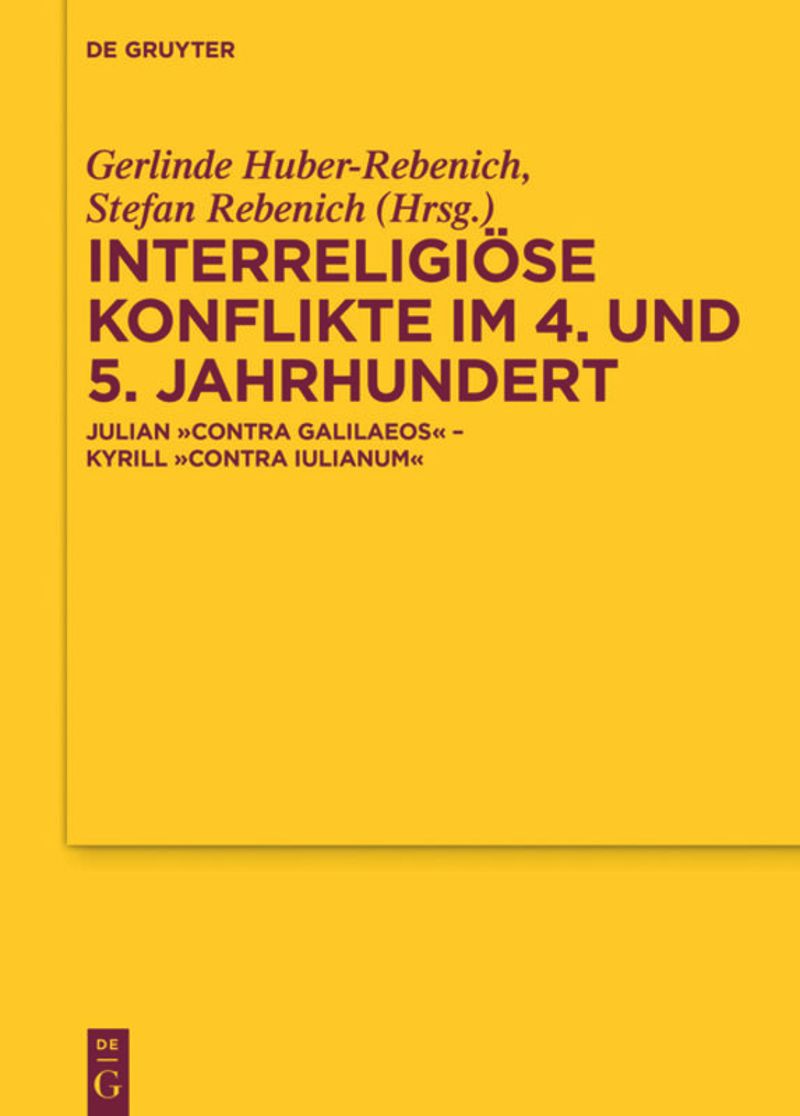 book: Interreligiöse Konflikte im 4. und 5. Jahrhundert