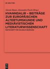 book: Hvanndalir – Beiträge zur europäischen Altertumskunde und mediävistischen Literaturwissenschaft