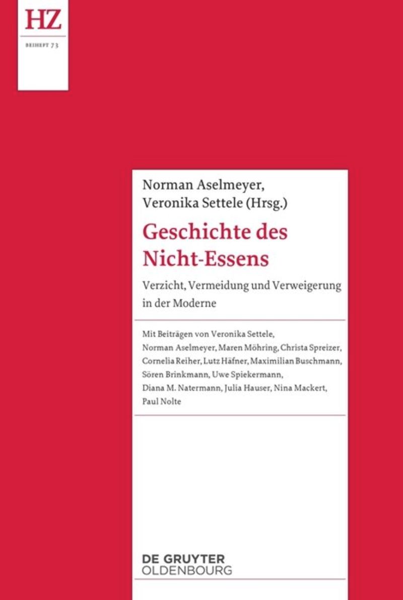 book: Geschichte des Nicht-Essens