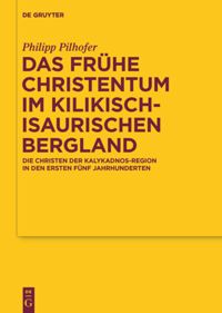 book: Das frühe Christentum im kilikisch-isaurischen Bergland