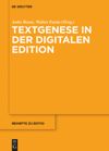 book: Textgenese in der digitalen Edition