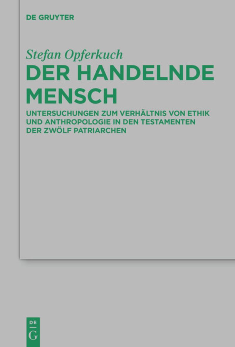 book: Der handelnde Mensch
