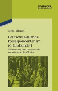 book: Deutsche Auslandskorrespondenten im 19. Jahrhundert