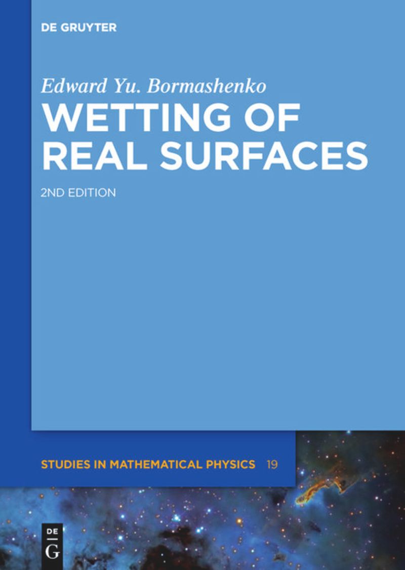 book: Wetting of Real Surfaces