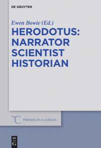 book: Herodotus - narrator, scientist, historian