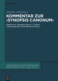 book: Kommentar zur "Synopsis canonum"