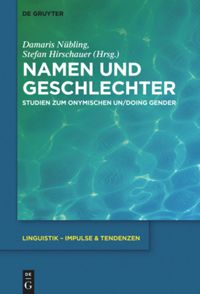 book: Namen und Geschlechter
