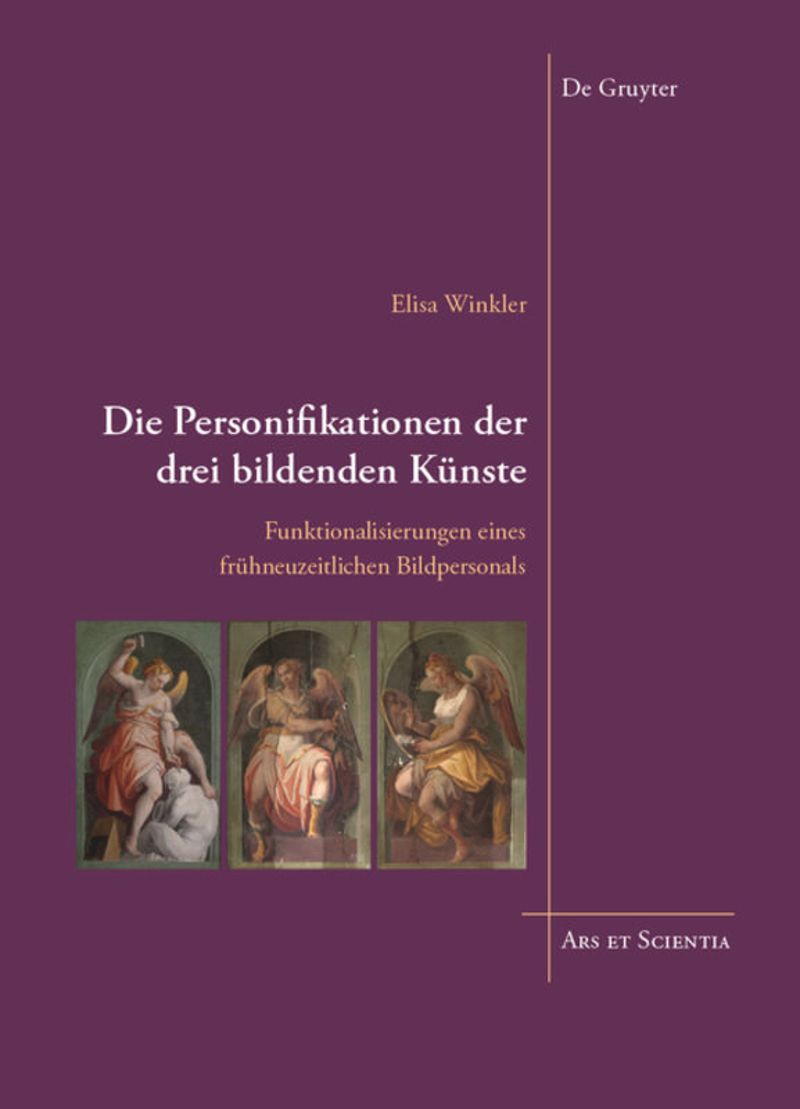 book: Die Personifikationen der drei bildenden Künste