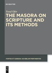 book: The Masora on Scripture and Its Methods
