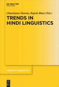 book: Trends in Hindi Linguistics