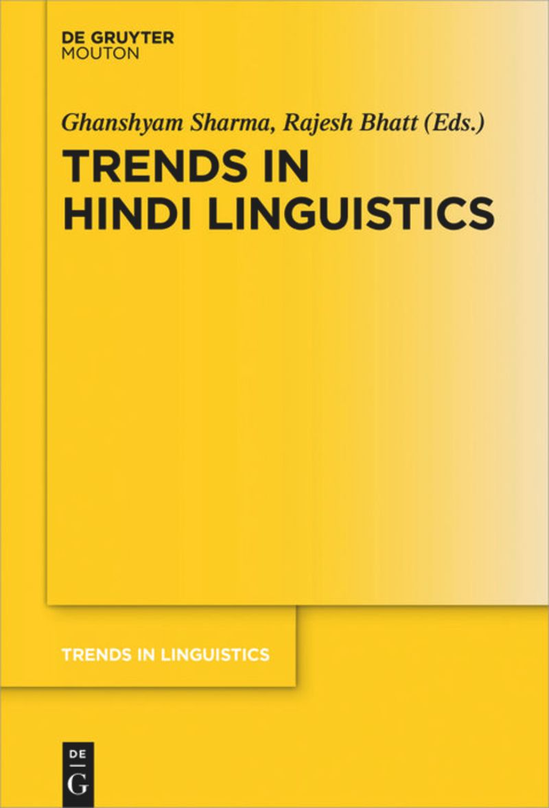 book: Trends in Hindi Linguistics