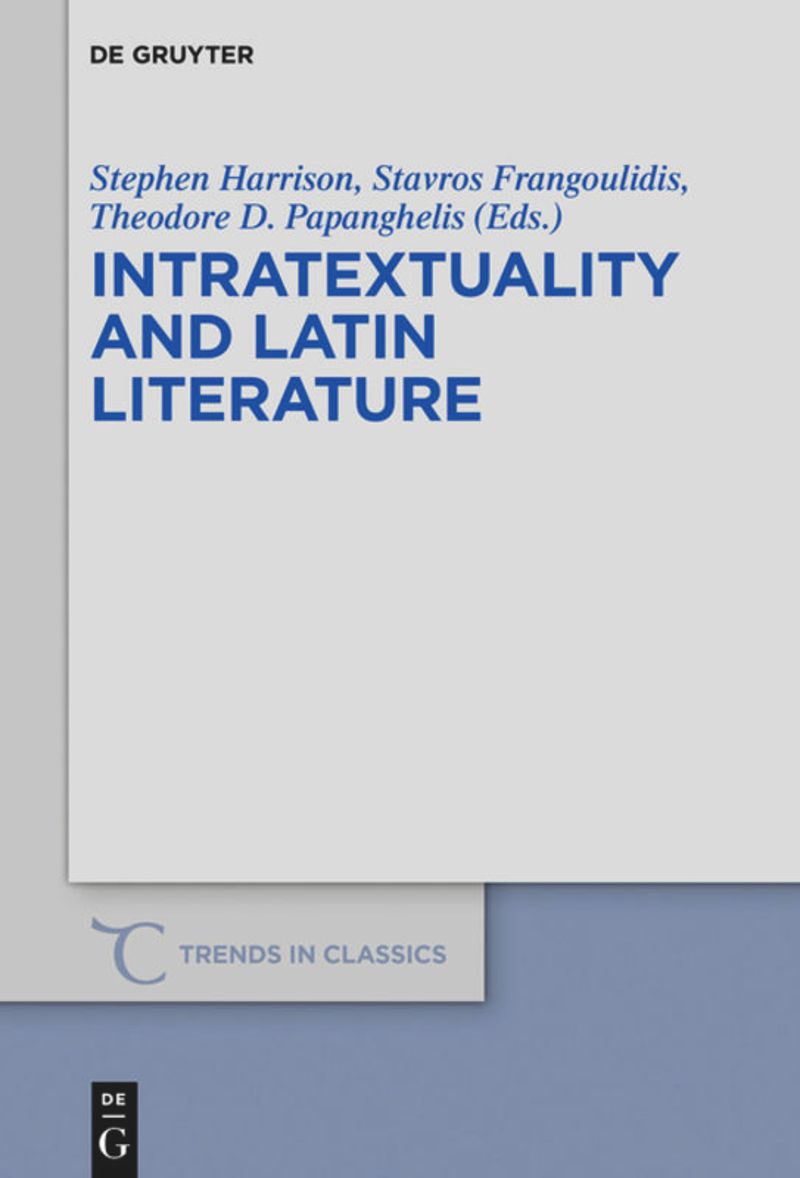 book: Intratextuality and Latin Literature
