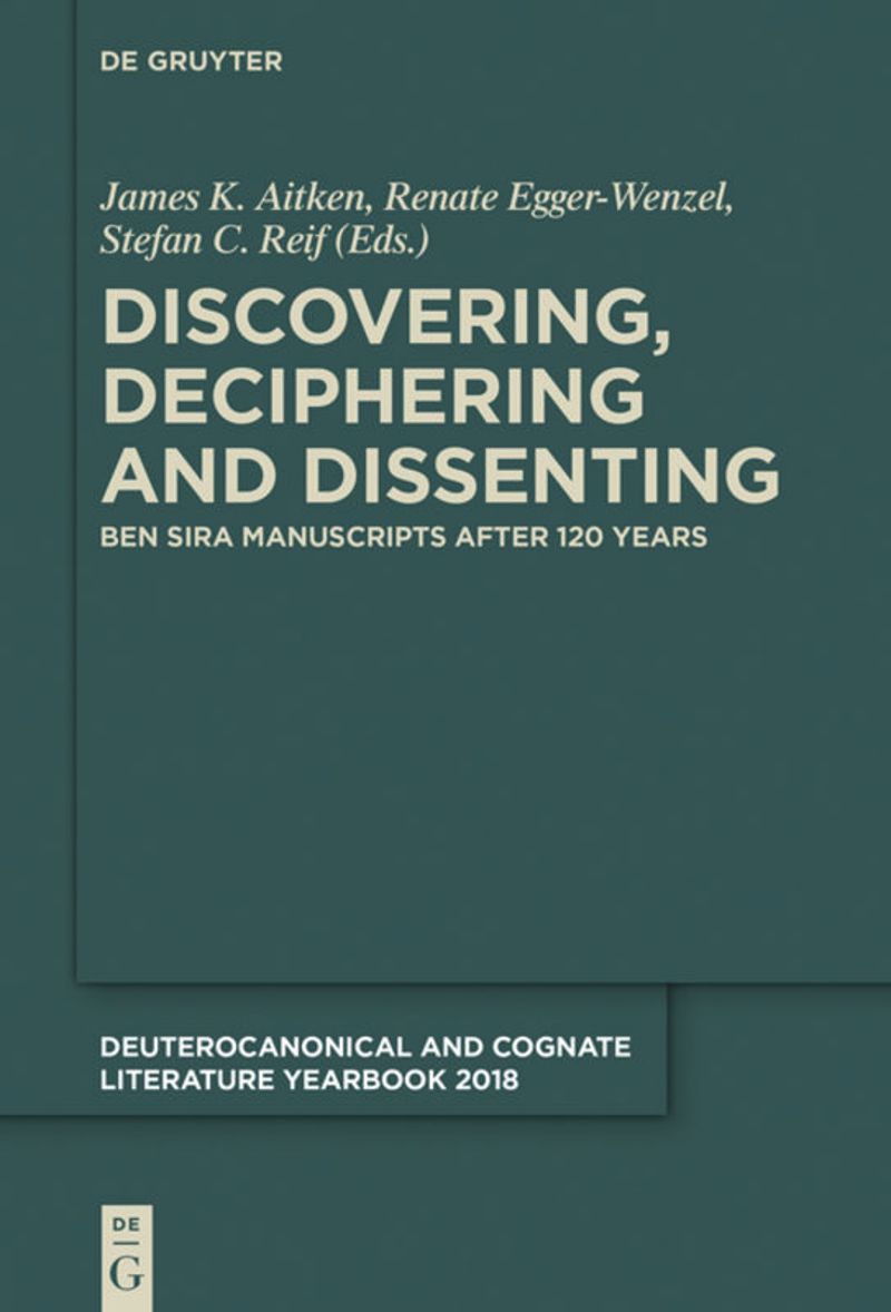 book: Discovering, Deciphering and Dissenting