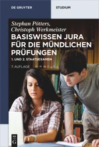 book: Basiswissen Jura für die mündlichen Prüfungen
