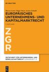 book: Europäisches Unternehmens- und Kapitalmarktrecht