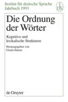 Die Ordnung der Wörter