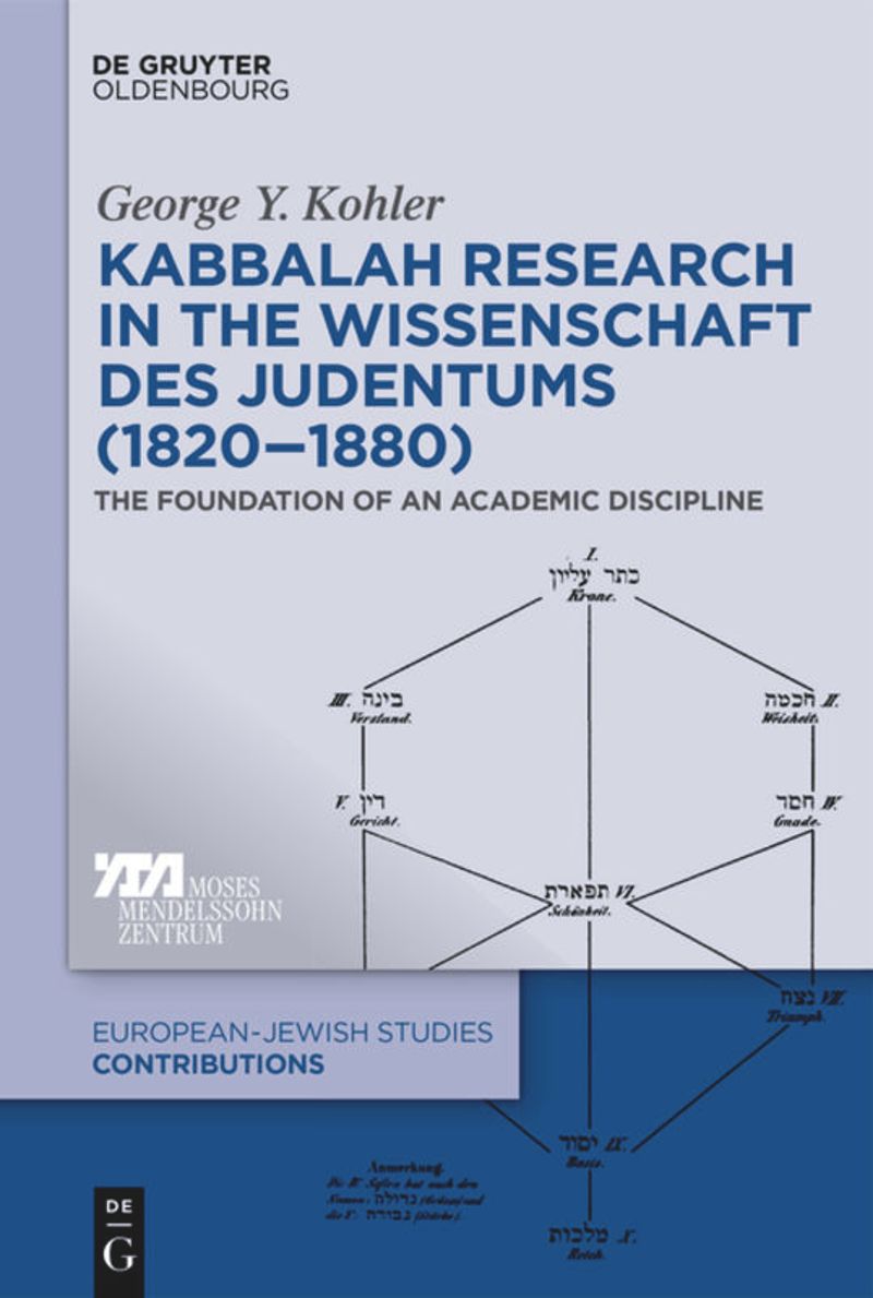 book: Kabbalah Research in the Wissenschaft des Judentums (1820–1880)